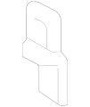 Panel-Trunk Trou (Jaguar OEM) C2P4814OEM