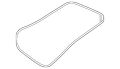 Seal-Trunk Apert (Jaguar OEM) C2P4992OEM