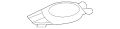 Cap-Reservoir (Jaguar OEM) C2P5559OEM