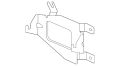 Bracket-Support (Jaguar OEM) C2P8151OEM