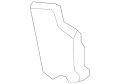 Deflector-Water (Jaguar OEM) C2P9573OEM