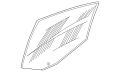 Glass-Door (Jaguar OEM) C2S1661OEM