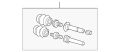 Kit-B/Pad Pin/Cl (Jaguar OEM) C2S18009OEM