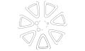 Wheel-Road-Alloy - Discontinued (Jaguar OEM) C2S26121KOEM