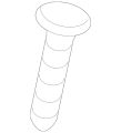 Bolt & Washer (Jaguar OEM) C2S27607OEM