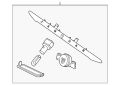 Lamp-Number Plat (Jaguar OEM) C2S38535XXXOEM