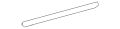 Seal-Door Waist (Jaguar OEM) C2S38974OEM