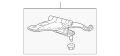 Hinge (Jaguar OEM) C2S40449OEM