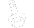 Bolt & Washer - Discontinued (Jaguar OEM) C2S41468OEM