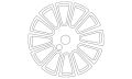 Wheel-Road-Alloy C2S46847OEM