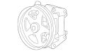 Pump-Power Steer (Jaguar OEM) C2S47856EOEM