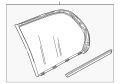 Glass-Bodyside (Jaguar OEM) C2S49455OEM