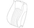 Cover-Squab (Jaguar OEM) C2S49612LEGOEM