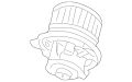 Blower-Heater (Jaguar OEM) C2S5562OEM