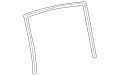 Channel-Glass (Jaguar OEM) C2Z11231OEM
