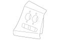 Switch-Strg Whee (Jaguar OEM) C2Z13444OEM