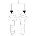 Bolt-Hexagonal H (Jaguar OEM) C2Z13936OEM