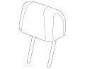 Headrest (Jaguar OEM) C2Z16477NUGOEM