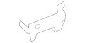 Bracket (Jaguar OEM) C2Z1965OEM