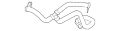 Hose-Heater (Jaguar OEM) C2Z20520OEM