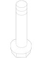 Bolt & Washer (Jaguar OEM) C2Z2226OEM