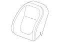 Cover-Cushion (Jaguar OEM) C2Z24229NUGOEM