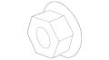 Nut And Washer (Jaguar OEM) C2Z2441OEM