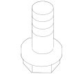 Bolt & Washer (Jaguar OEM) C2Z2442OEM