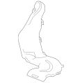 Duct-Air (Jaguar OEM) C2Z24461OEM