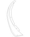 Panel-Spoiler (Jaguar OEM) C2Z25462LMLOEM