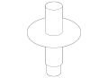 Stud (Jaguar OEM) C2Z26461OEM