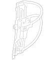 Regulator-Window (Jaguar OEM) C2Z26992OEM