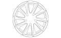 Wheel-Road-Alloy (Jaguar OEM) C2Z29673OEM