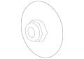Nut And Washer (Jaguar OEM) C2Z3376OEM