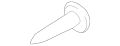 Screw/Washer (Jaguar OEM) C2Z3858OEM