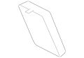 Armrest-Squab (Jaguar OEM) C2Z4735SELOEM