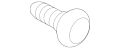 Screw (Jaguar OEM) C2Z4742OEM