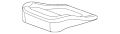 Cover-Cushion (Jaguar OEM) C2Z4934SELOEM