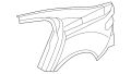Panel-Quarter (Jaguar OEM) C2Z5505OEM