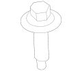 Bolt & Washer (Jaguar OEM) C2Z6405OEM
