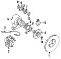 Carrier-Hub - Discontinued (Jaguar OEM) CBC1740OEM