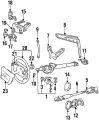Jaguar Nut And Washer CBC8062OEM