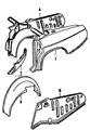 Jaguar Replate Wafer Lock Right Hand Rds