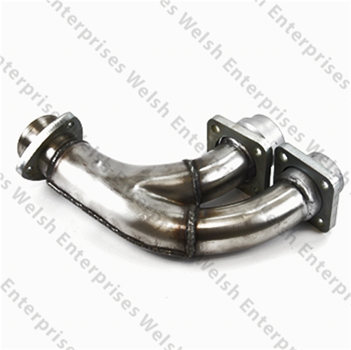 Jaguar Left Hand Collector Exhaust 