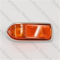Jaguar Side Marker Assembly Tall Amber - LHF - E-Type Series II/III (LUCAS)