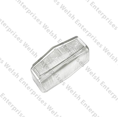 Jaguar Lens Reverse Glass - NOS