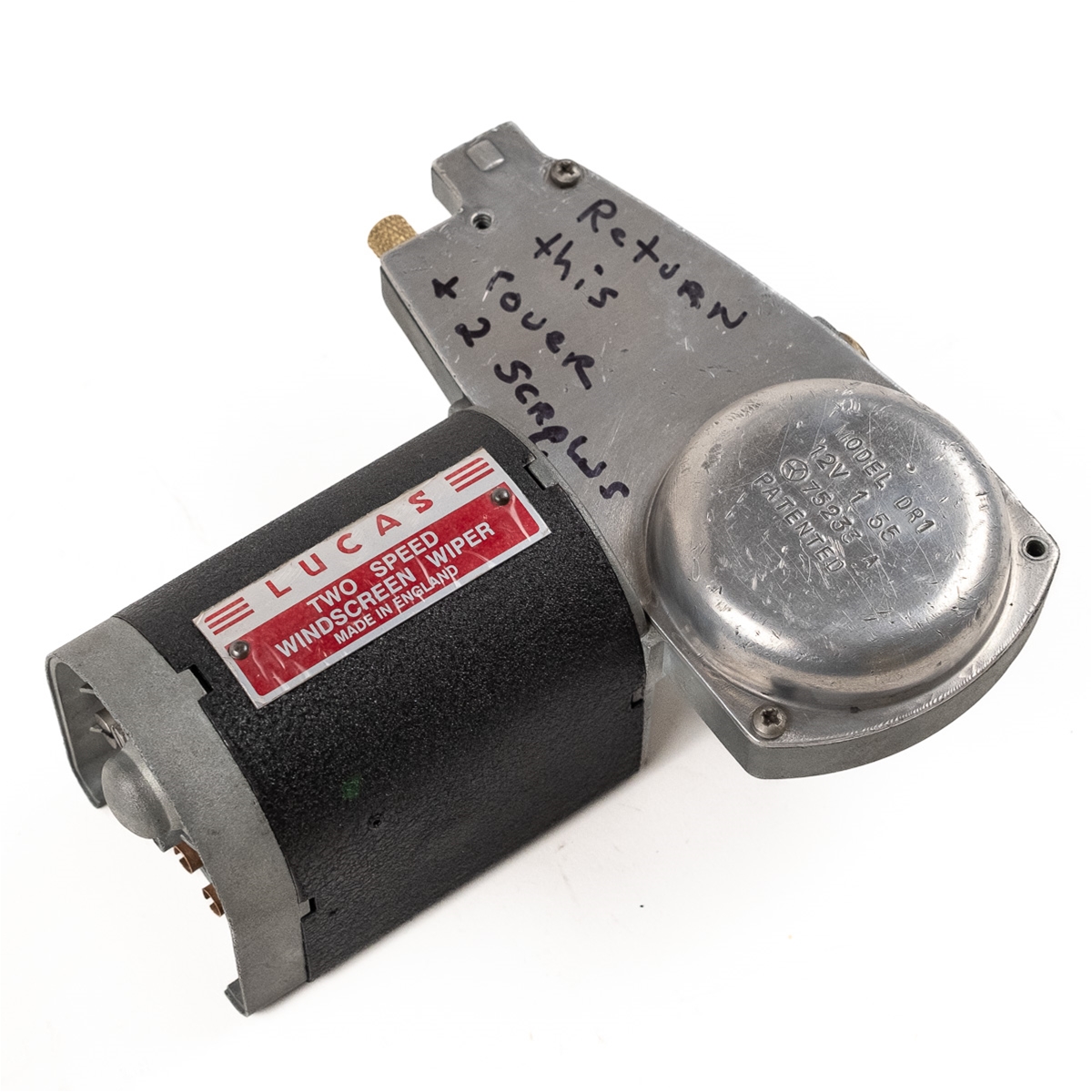 Jaguar Motor Wiper Rebuilt