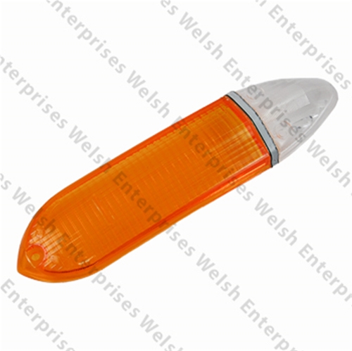 Jaguar Front Turn Signal Lens - Amber