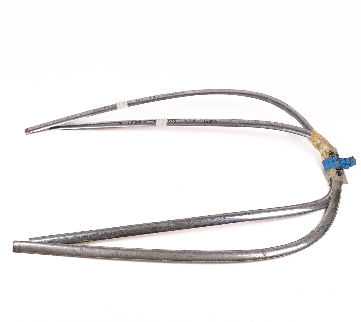 Jaguar Chrome Backglass Left Hand  (Used) 3.8S
