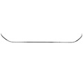 Jaguar  Rear Tack Chrome